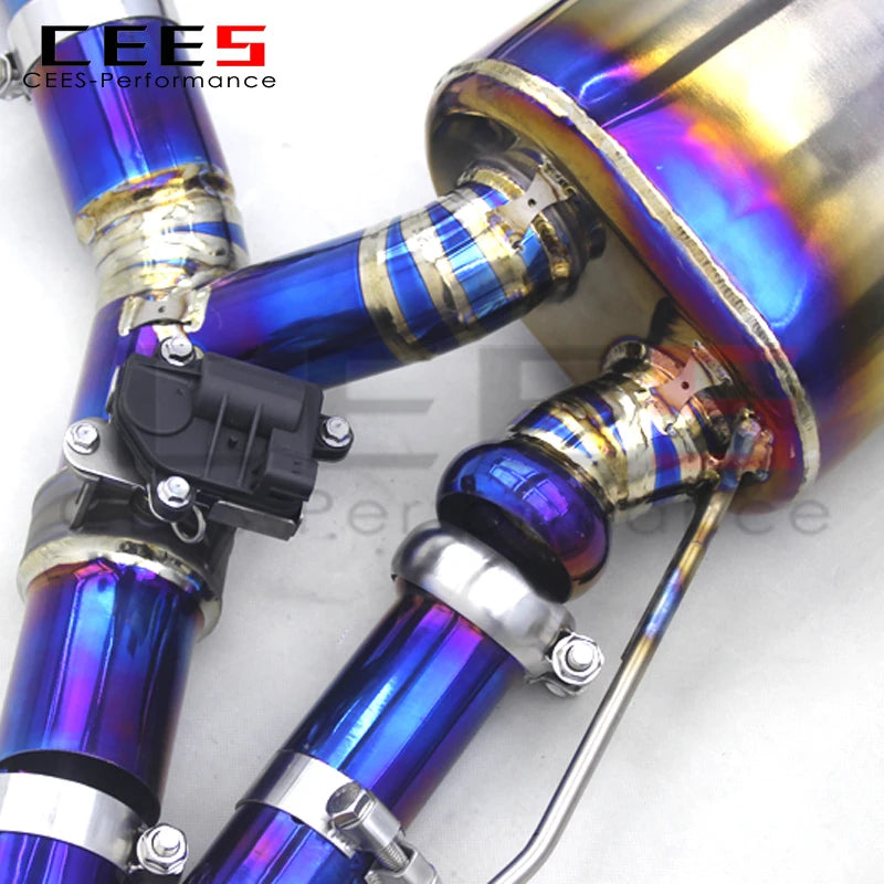 CEES Catback Exhaust Pipe For For BMW M240/M240i B58 G42 3.0T 2017-2023 Escape Titanium Pipes Muffler Car Exhaust System