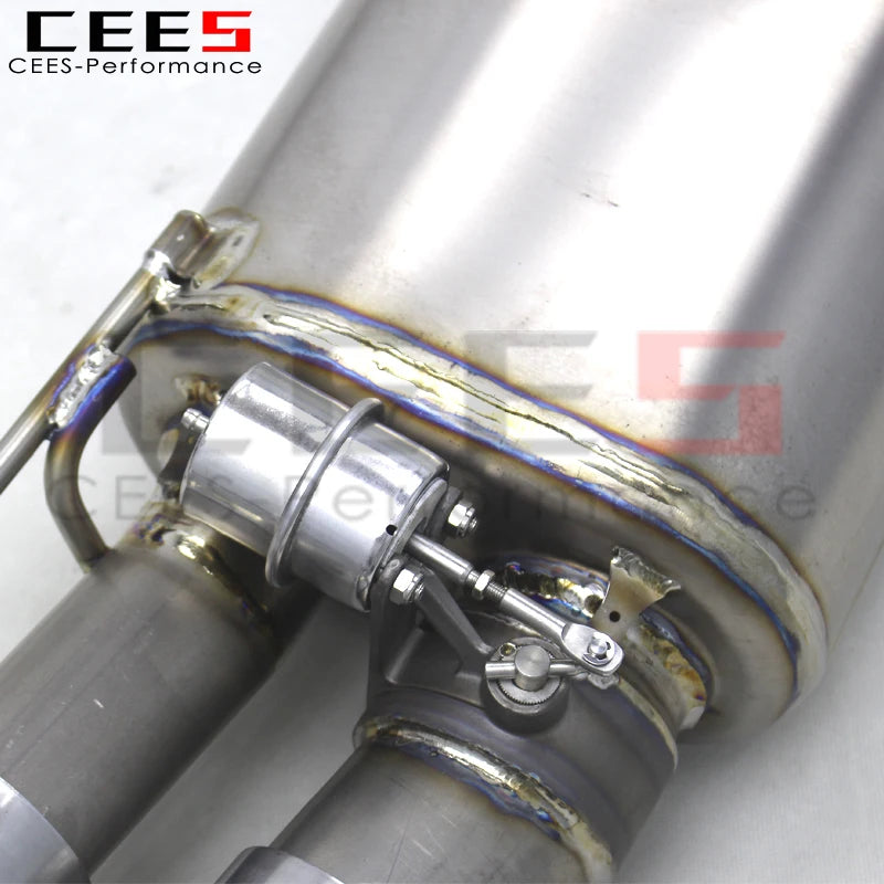 CEES Catback Exhaust Pipes Escape For BMW M5 F10/F15 4.4TT 2012-2016 Racing Titanium Exhaust Pipe System Muffler