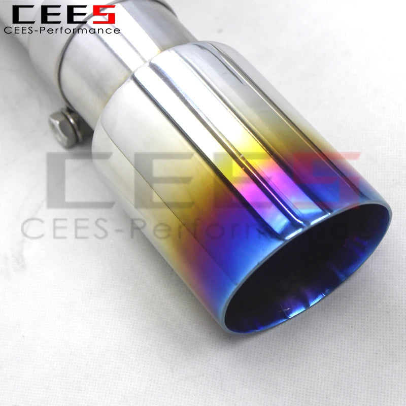 CEES Catback Exhaust Pipes For BMW 335/335i E90/E92/E93 N54 3.0T 2009-2013 Car Exhaust System Muffler Stainless Steel Escape