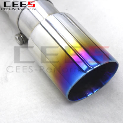 CEES Catback Exhaust Pipes For BMW 335/335i E90/E92/E93 N54 3.0T 2009-2013 Car Exhaust System Muffler Stainless Steel Escape