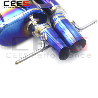 CEES Catback Exhaust Pipes For Mercedes-Benz S500 S550 W222 4.7T 5.5T 2014-2019 Exhaust SystemTitanium Exhaust Pipe