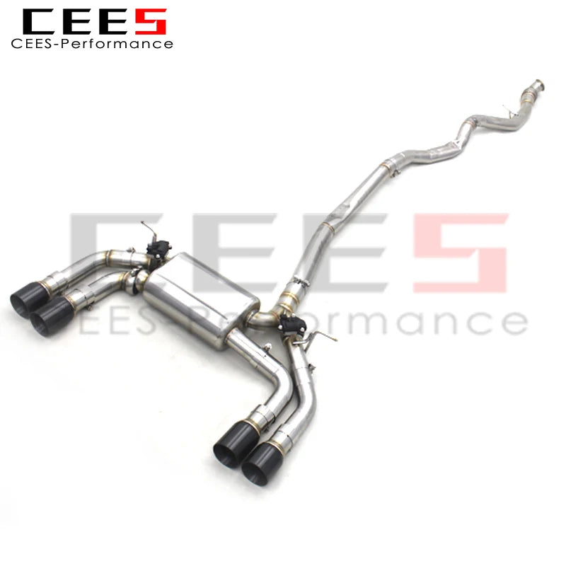 CEES Catback Exhaust System Escape For BMW M2 F87 3.0T 2014-2018  Exhaust Pipe Muffler 304 Stainless Steel Pipes