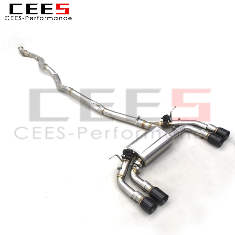 CEES Catback Exhaust System Escape For BMW M2 F87 3.0T 2014-2018  Exhaust Pipe Muffler 304 Stainless Steel Pipes