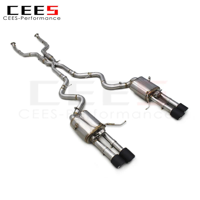 CEES Catback Exhaust System Escape Stainless Steel Exhaust Pipe For BMW M3 E90/E92/E93 4.0L 2008-2013 Exhaust Pipe Muffler