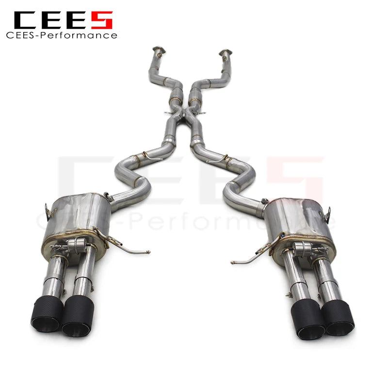 CEES Catback Exhaust System Escape Stainless Steel Exhaust Pipe For BMW M3 E90/E92/E93 4.0L 2008-2013 Exhaust Pipe Muffler