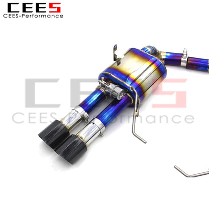 CEES Catback Exhaust System For BMW M3 E90/E92/E93 4.0L 2008-2013 Titanium Exhaust Pipe Muffler Exhaust valve control