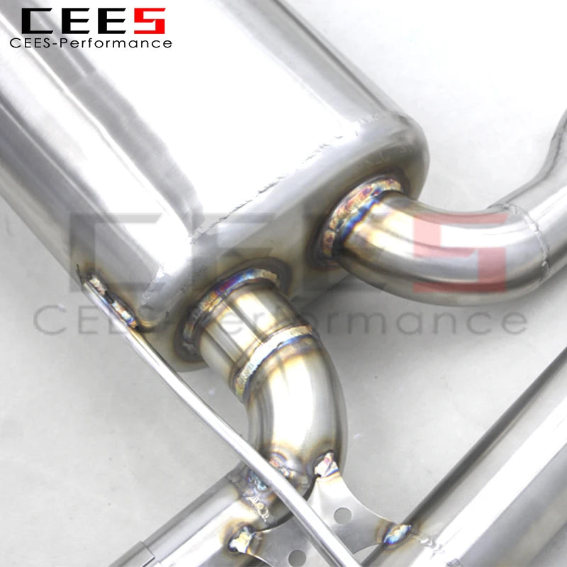 CEES Catback Exhaust System For BMW M3 G80 G82 G83 3.0T 2020-2025 Stainless Steel Exhaust Pipe Muffler Exhaust valve control