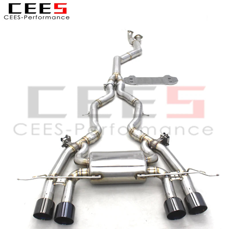 CEES Catback Exhaust System For BMW M3 G80 G82 G83 3.0T 2020-2025 Stainless Steel Exhaust Pipe Muffler Exhaust valve control