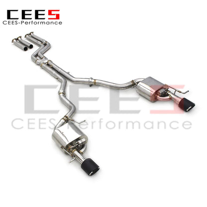 CEES Catback Exhaust System For BMW Z4 E89 2.5L/3.0L/2.0T/3.0T 2009-2017 Stainless Steel Car Exhaust pipes