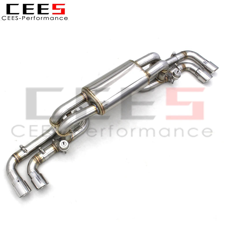 CEES Catback Exhaust System For Ferrari 360/F360 3.6 2003-2005 Stainless Steel High Performance Exhaust Pipe