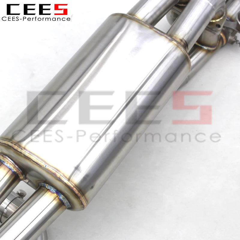 CEES Catback Exhaust System For Ferrari 360/F360 3.6 2003-2005 Stainless Steel High Performance Exhaust Pipe