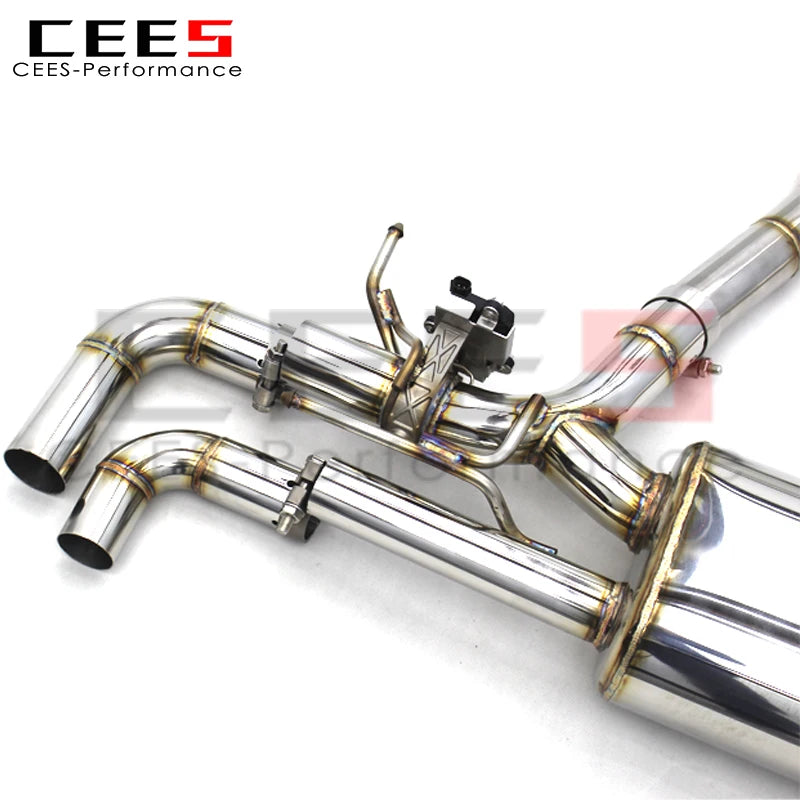 CEES Catback Exhaust System For Lexus LC500 LC500H 3.5L 2016-2021 Exhaust valve control Exhaust Pipe