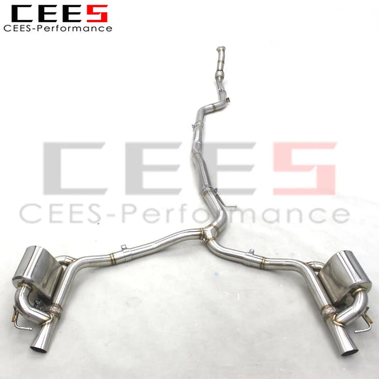 CEES Catback Exhaust escape muffler exhaust For Mercedes-Benz GT43 AMG 3.0T 2019-2023 Racing exhaust system