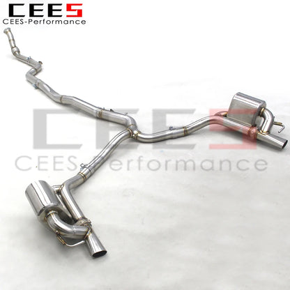 CEES Catback Exhaust escape muffler exhaust For Mercedes-Benz GT43 AMG 3.0T 2019-2023 Racing exhaust system