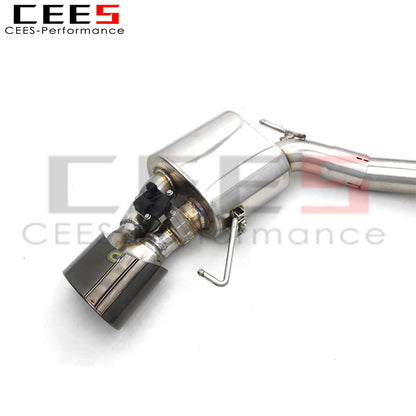 CEES Catback Exhaust systems For Audi RS7 4.0T 2014-2023 Escape 304 Stainless Steel Car Exhaust Pipe Muffler