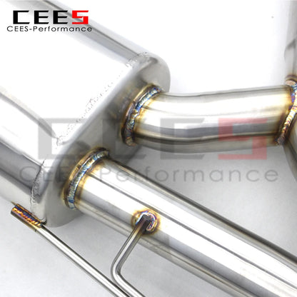 CEES Catback Exhaust systems For BMW X5 M50 4.4T G05 2020Stainless Steel high Performance valvetronic Exhaust mufflers