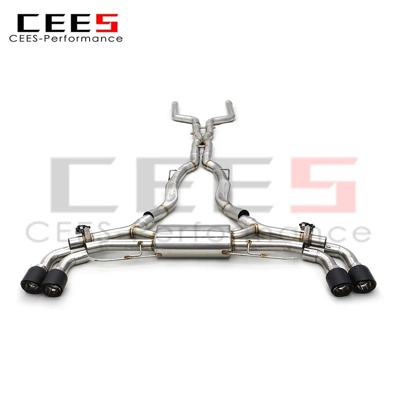 CEES Catback Exhaust systems For BMW X5 M50 4.4T G05 2020Stainless Steel high Performance valvetronic Exhaust mufflers