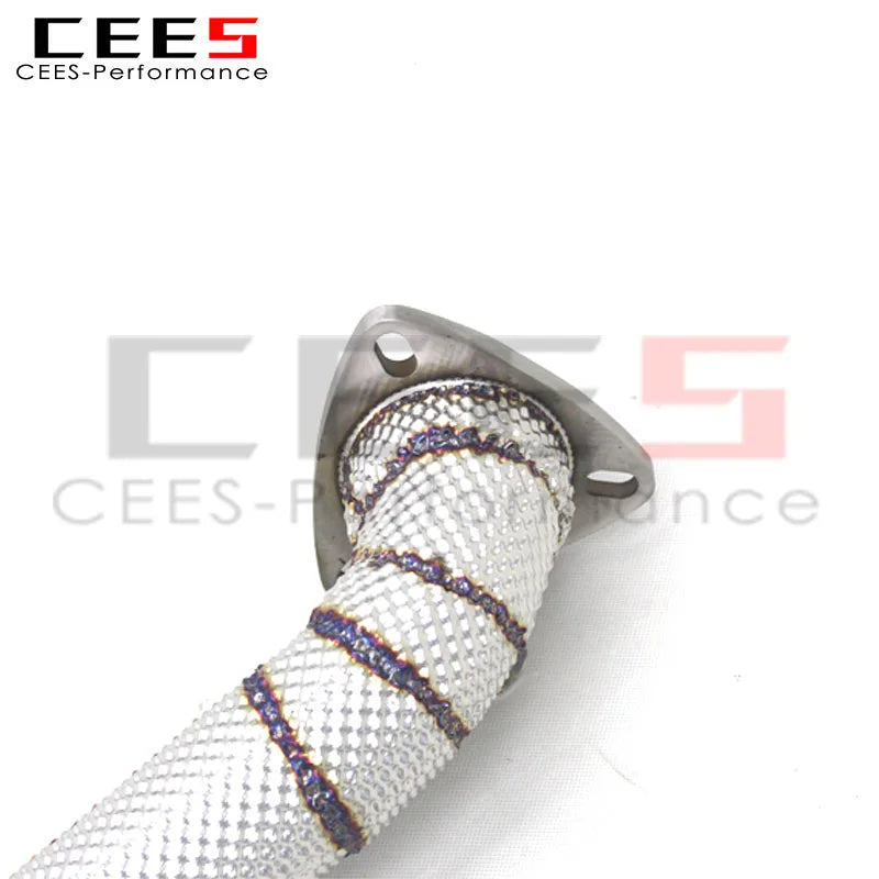 CEES Custom Exhaust Downpipe X Pipe Exhaust For Ferrari California 4.3L 2009-2014 High Performance Exhaust Pipes