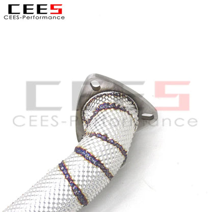 CEES Custom Exhaust Downpipe X Pipe Exhaust For Ferrari California 4.3L 2009-2014 High Performance Exhaust Pipes