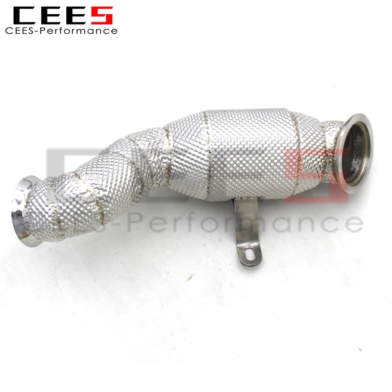 CEES Exhaust Downpipe Catalytic converter For Mercedes-Benz E350 W213 2.0T 2006-2023 catted downpipe with catalyst Exhaust Pipe