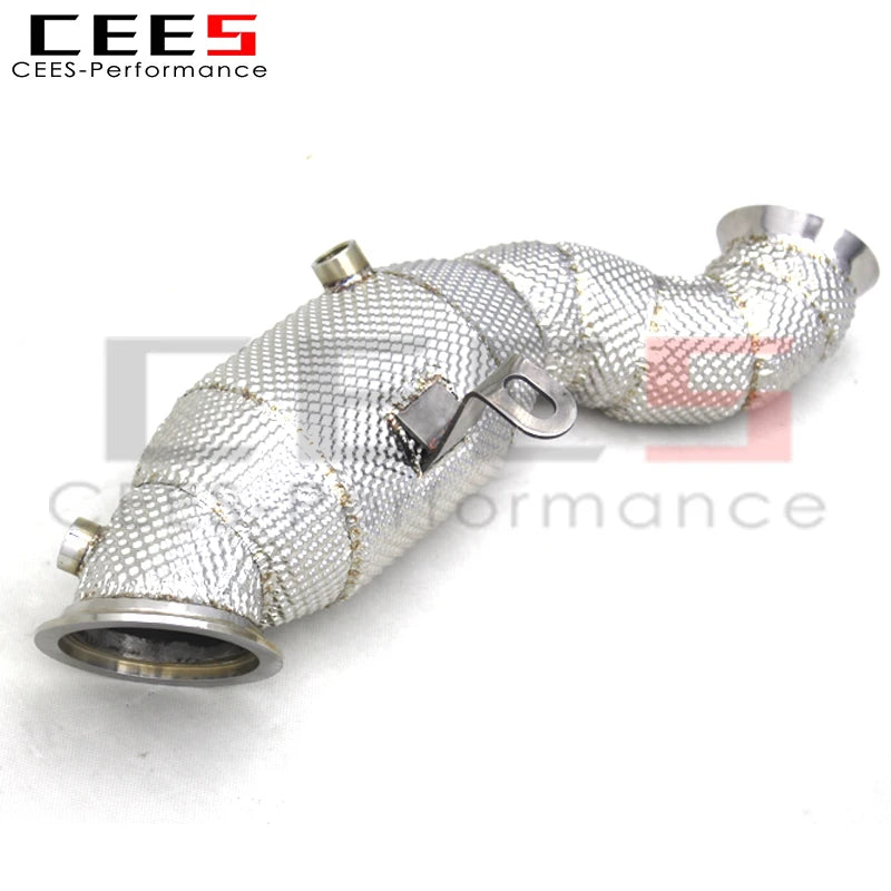 CEES Exhaust Downpipe Catalytic converter For Mercedes-Benz E350 W213 2.0T 2006-2023 catted downpipe with catalyst Exhaust Pipe