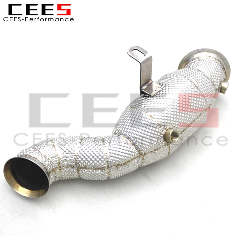 CEES Exhaust Downpipe Catalytic converter For Mercedes-Benz E350 W213 2.0T 2006-2023 catted downpipe with catalyst Exhaust Pipe