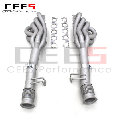 CEES Exhaust Manifold High Performance Exhaust Pipe downpipes For Lamborghini Huracan LP580/LP610 5.2L 2014-