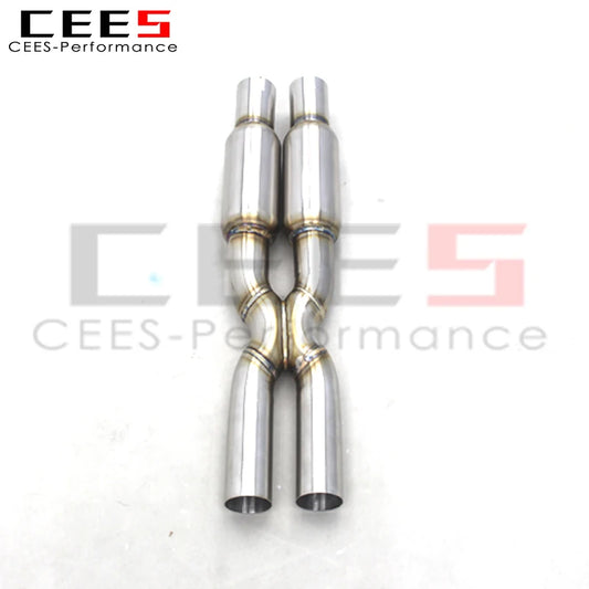 CEES Exhaust Mid pipe/X Pipe For Maserati Gran Turismo/GT 4.7 2008-2023 SUS304l Car Exhaust System Exhaust Pipe