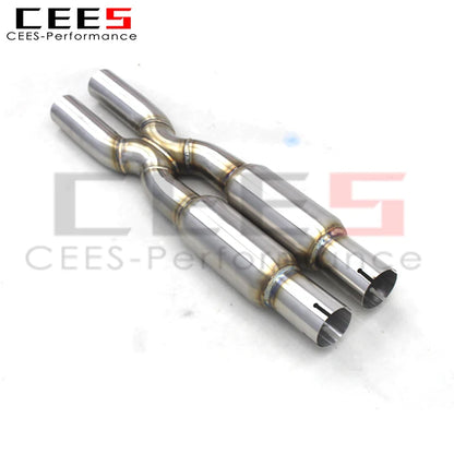 CEES Exhaust Mid pipe/X Pipe For Maserati Gran Turismo/GT 4.7 2008-2023 SUS304l Car Exhaust System Exhaust Pipe