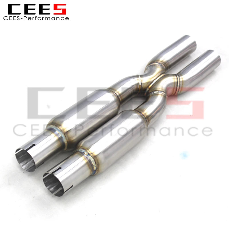 CEES Exhaust Mid pipe/X Pipe For Maserati Gran Turismo/GT 4.7 2008-2023 SUS304l Car Exhaust System Exhaust Pipe