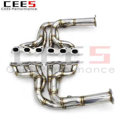 CEES Exhaust manifold For  DB9 V12 6.0L 2012-2016 Performance 304 Stainless Steel Car Exhaust Systems Exhaust Pipe