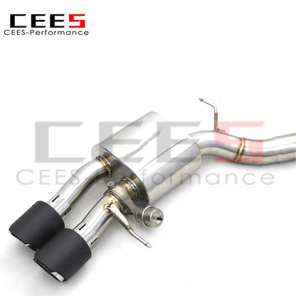 CEES Factory Direct Price Stainless Steel Catback Exhaust System For BMW M6 F06 4.4T 2012-2016 valve control Muffler Exhausts