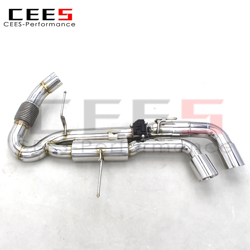 CEES Factory Price Rear axle Exhaust Pipes For BMW i8 1.5T 2014-2019 Stainless Steel Electronic valve Exhaust Muffler