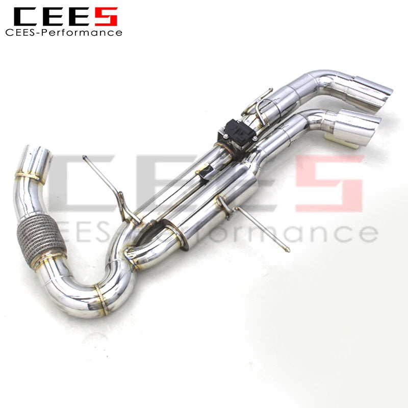 CEES Factory Price Rear axle Exhaust Pipes For BMW i8 1.5T 2014-2019 Stainless Steel Electronic valve Exhaust Muffler