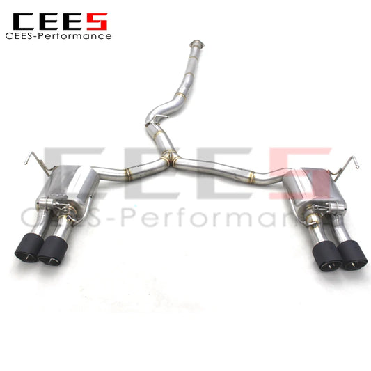 CEES Factory Price Valved Exhaust Catback Muffler For Subaru Impreza STI 2.5T 2008-2021 Stainless Steel Car Exhaust Pipes