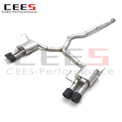 CEES Factory Price Valved Exhaust Catback Muffler For Subaru Impreza STI 2.5T 2008-2021 Stainless Steel Car Exhaust Pipes