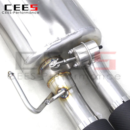 CEES Factory Price Valved Exhaust Catback Muffler For Subaru Impreza STI 2.5T 2008-2021 Stainless Steel Car Exhaust Pipes