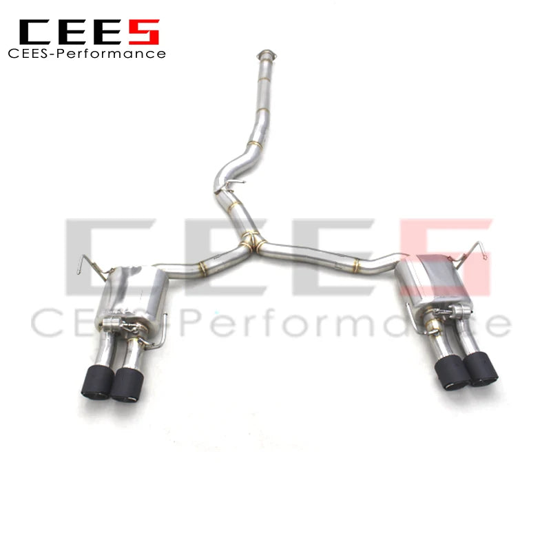 CEES Factory Price Valved Exhaust Catback Muffler For Subaru Impreza STI 2.5T 2008-2021 Stainless Steel Car Exhaust Pipes