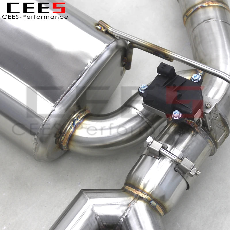 CEES Factory Valved Exhaust Catback For BMW M2 Competition/M2C 3.0T F87 2018-2023 304 Exhaust Pipes Escape Auto Parts