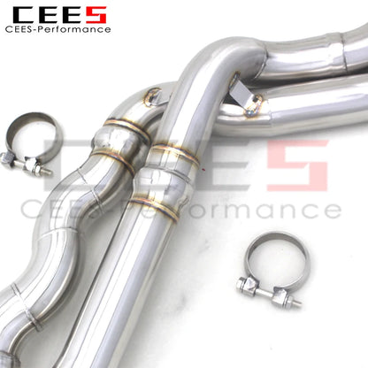 CEES Factory competitive price hot sale Equal length Mid pipe For BMW M3/M4 F80 F82 F83 S55 3.0T 2014-2019 Stainless Steel