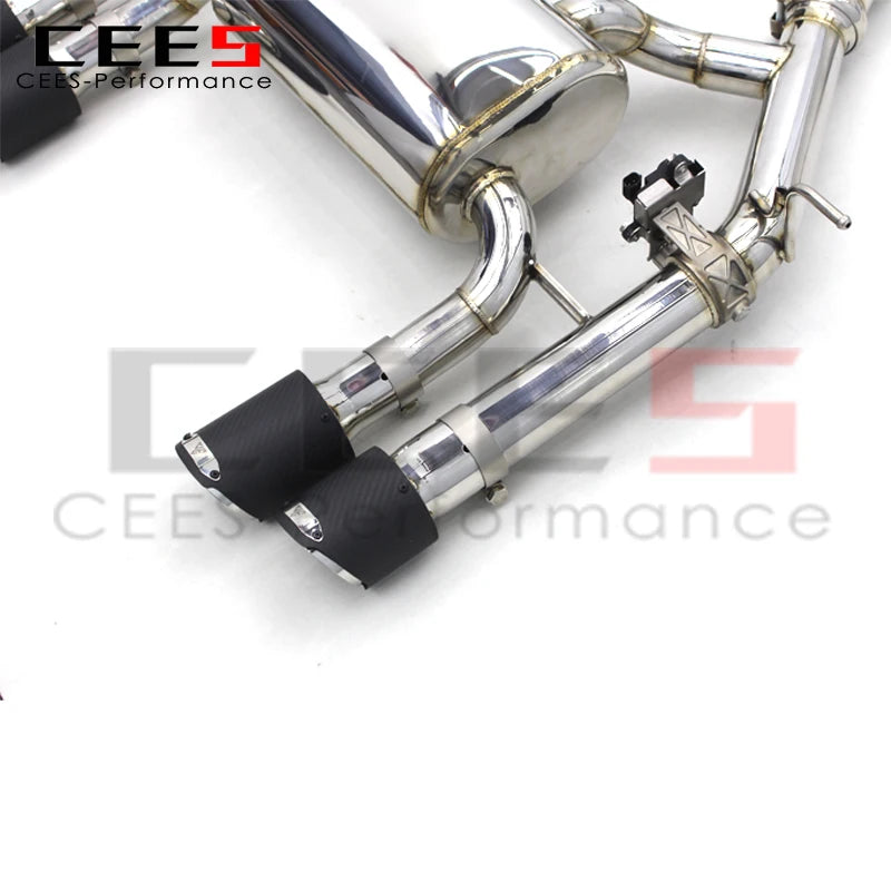 CEES Factory exclusive Performance Equal length Mid pipe Catback Exhaust Stainless Steel  For BMW M3/M4 F80/F82 3.0T 2014-2019