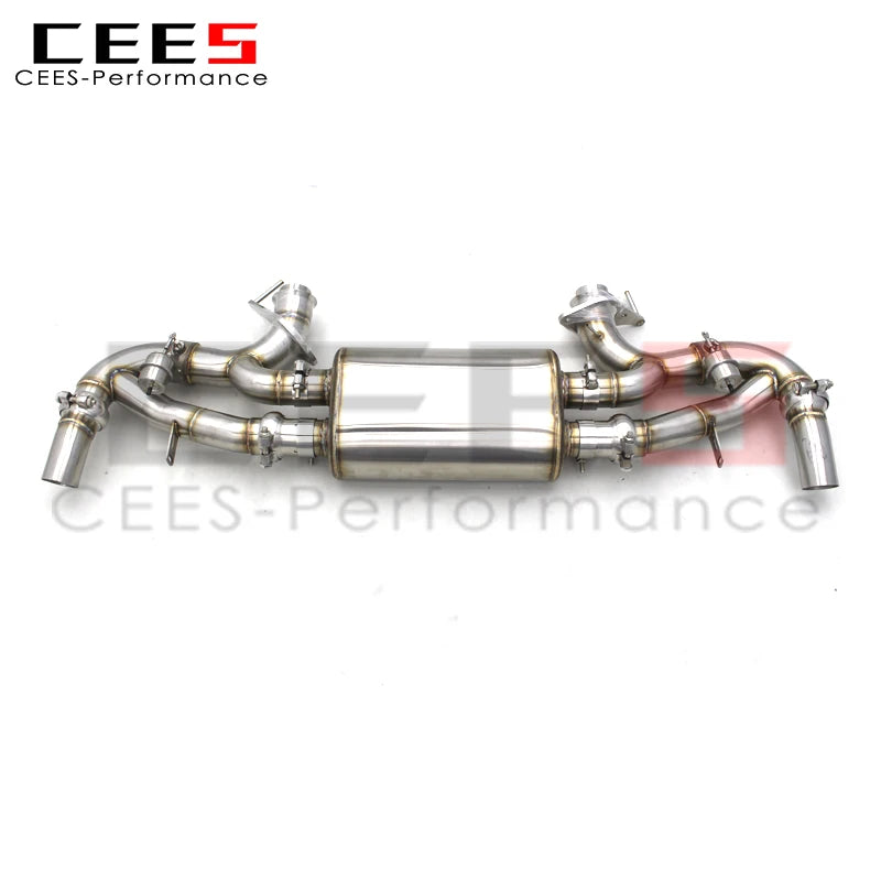 CEES Factory outlet Axle Exhaust For V12/V8 Vantage 6.0/4.7 2009-2022 Catback Exhaust System Exhaust Pipe