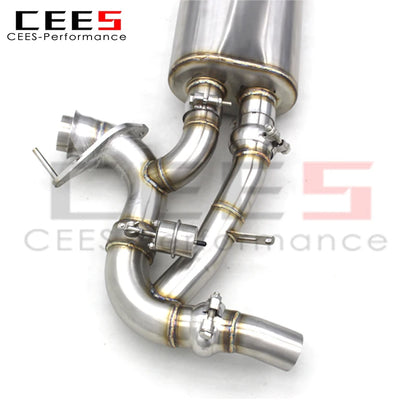 CEES Factory outlet Axle Exhaust For V12/V8 Vantage 6.0/4.7 2009-2022 Catback Exhaust System Exhaust Pipe