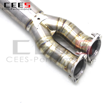 CEES Factory outlet Newest Titanium exhaust pipes For BMW M3/M4 F80/F82/F8X 3.0T 2015-2019 Racing Car Catback Exhaust Systems