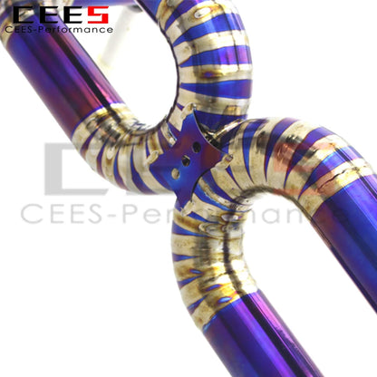 CEES Factory outlet Titanium Catback Exhaust System For Lamborghini LP580 LP610 High Performance Exhaust Pipe