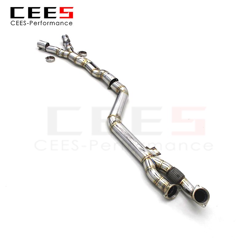 CEES For 2020 BMW G87 M2 Tuning Performance Mid Pipe SS304 Exhaust System