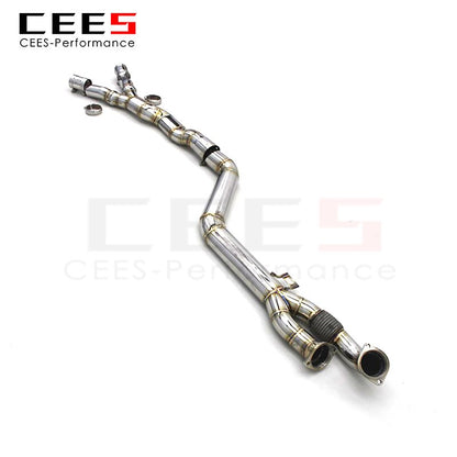 CEES For 2020 BMW G87 M2 Tuning Performance Mid Pipe SS304 Exhaust System