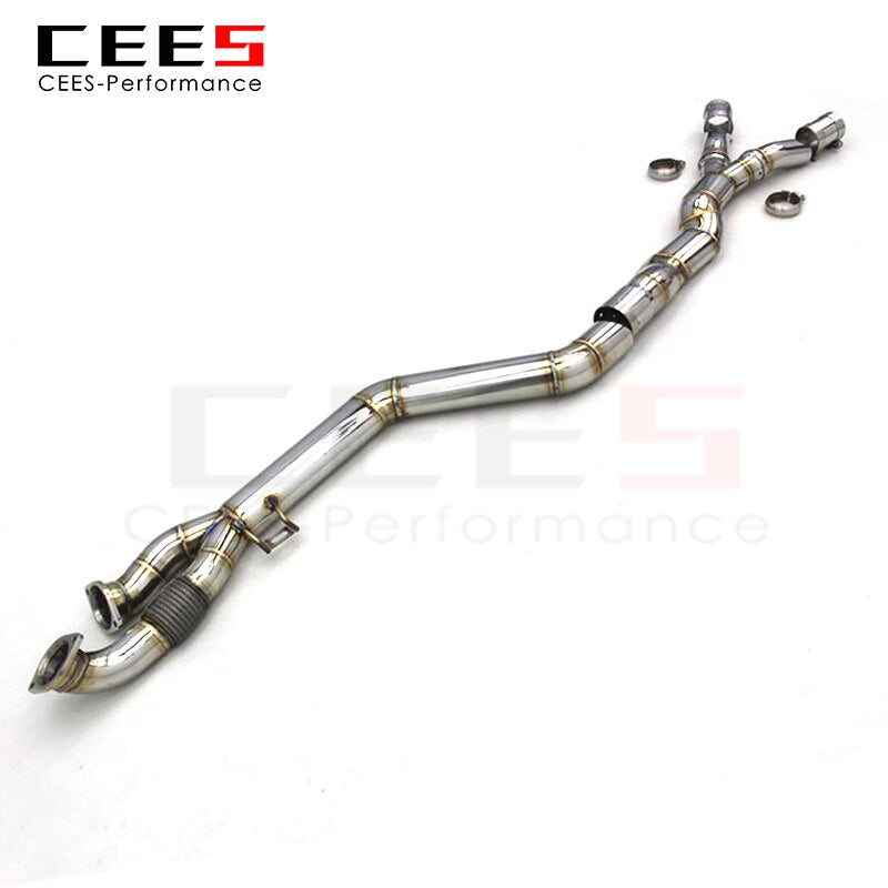 CEES For 2020 BMW G87 M2 Tuning Performance Mid Pipe SS304 Exhaust System