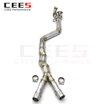 CEES For 2020 BMW G87 M2 Tuning Performance Mid Pipe SS304 Exhaust System