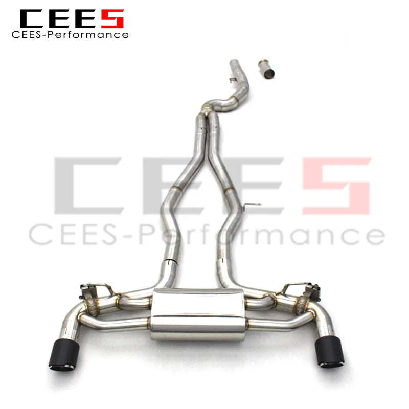 CEES For BMW M240i M240 B58 3.0T 2017-2023 High Performance Car Exhaust System Stainless Steel Catbak Exhaust